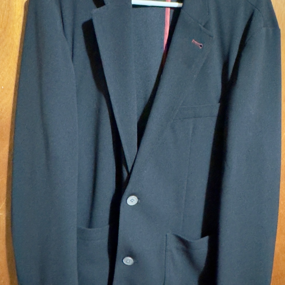 Men's Michael Strahan Collection Black Blazer